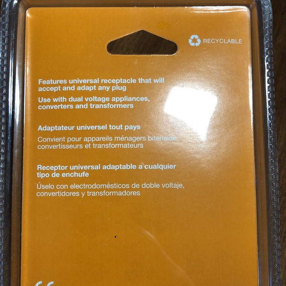 Europe Adapter Plug 🔌 🏷 🧭 NIB - Picture 3 of 3